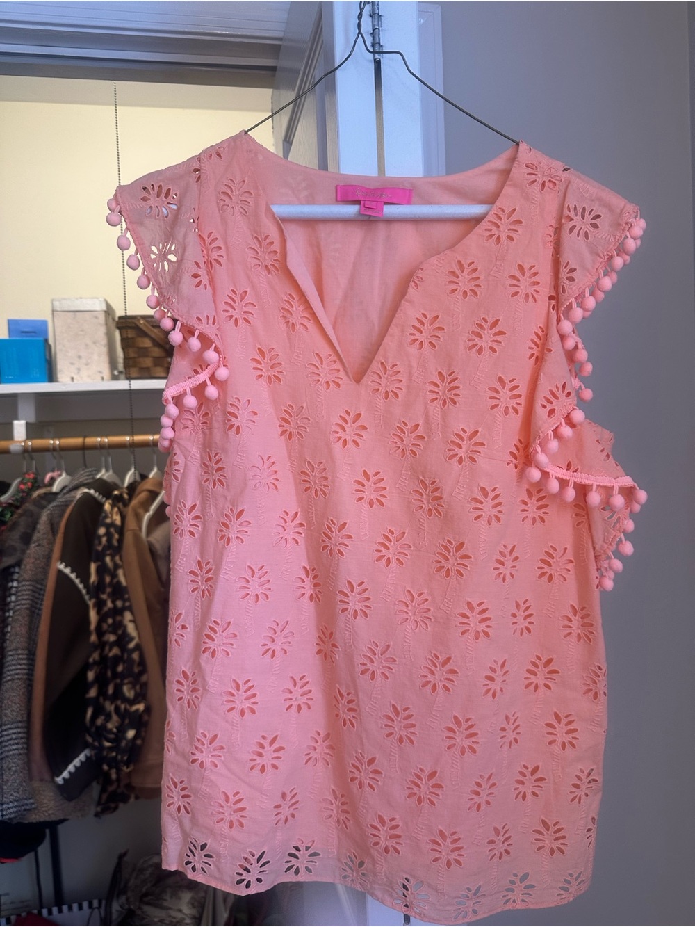 Sherbet colored Lily Pulitzer top